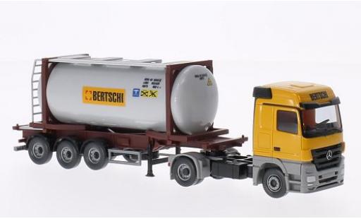 Coche miniatura Mercedes Actros 1/87 Wiking Bertschi 1:87 Mercedes Actros 1/87 Wiking Bertschi 1:87 coche miniatura
