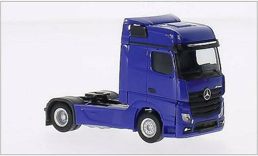 Mercedes Actros Bigspace 1/87 Herpa azul coche miniatura