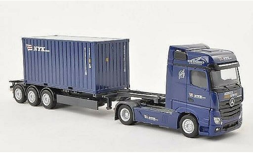 Mercedes Actros Bigspace 1/87 Herpa NYK / Addicks & Kreye Container-SZ coche miniatura