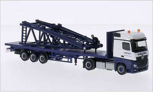 Mercedes Actros Bigspace 1/87 Herpa Wasel coche miniatura