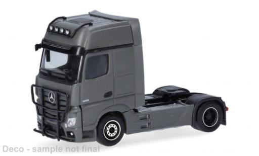 Mercedes Actros 1/87 Herpa grau 1:87 coche miniatura