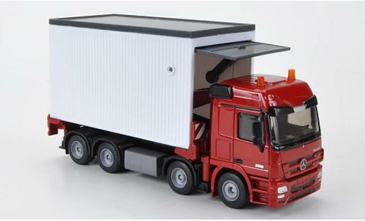 Mercedes Actros Base 1/50 Siku Garagentransporter con Ladegut coche miniatura
