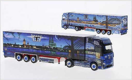 Mercedes Actros Gigaspace 1/87 Herpa Giga. Koln Truck Spedition Schumacher coche miniatura
