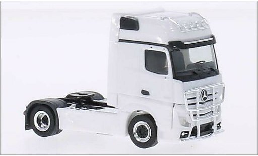 Mercedes Actros Gigaspace 1/87 Herpa blanco 2011 coche miniatura