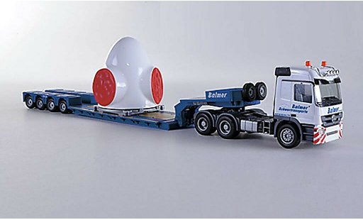 Mercedes Actros Base 1/87 Herpa L 02 Balmer Tieflade-SZ con Nabe coche miniatura