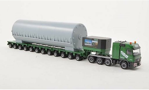 Mercedes Actros Base 1/87 Herpa L 02 Kubler Tieflade-SZ con Ladegut coche miniatura