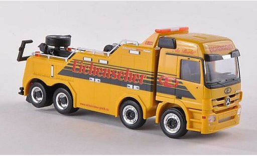 Mercedes Actros Base 1/87 Herpa L 08 Eichenseher Empl Bison Bergefahrzeug coche miniatura