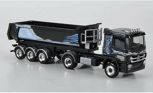 Mercedes Actros Base 1/87 Herpa L 08 Rundmulden-SZ Wagner coche miniatura
