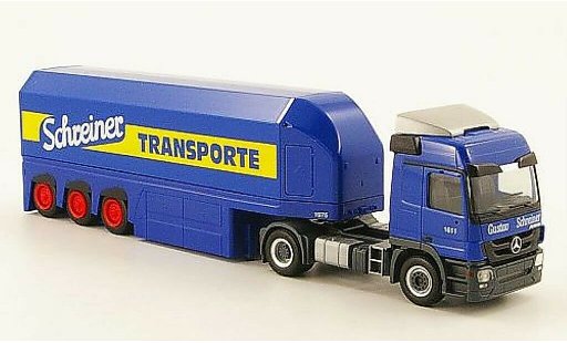 Mercedes Classe GLA Base 1/87 Herpa Actros L 08 Schreiner Transporte Glastransporter-SZ coche miniatura