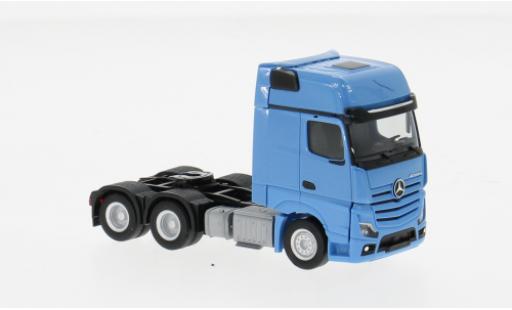 Mercedes Actros 1/87 Herpa L Gigaspace blau 1:87 coche miniatura