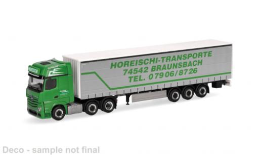 Mercedes Actros 1/87 Herpa L Gigaspace Horeischi Transporte 1:87 coche miniatura