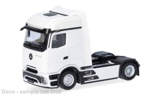 Mercedes Actros 1/87 Herpa L ProCabin weiss 1:87 coche miniatura