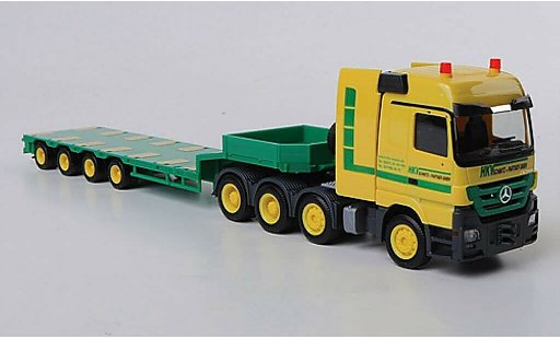 Mercedes Actros Base 1/87 Herpa LH 08 HKV Krane Semitieflader-SZ coche miniatura