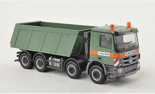 Mercedes Actros Base 1/87 Herpa M 08 Max Wild Kipper-LKW 4-achs coche miniatura