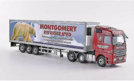 Mercedes Actros Base 1/50 Corgi Montgomery Refrigerated Kuhlmaletero-SZ coche miniatura