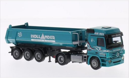 Mercedes Actros Base 1/87 AWM MP 2 L Hollander (C)Mulden-SZ coche miniatura