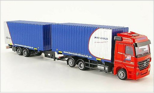 Mercedes Actros Base 1/87 AWM MP2 Fahrschule Bohnisch maletero-HZ coche miniatura