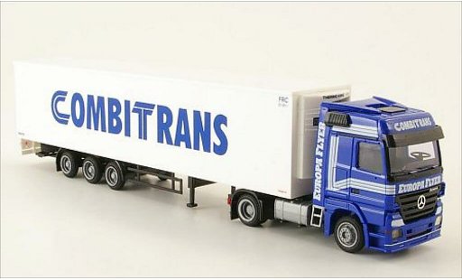 Mercedes Actros Base 1/87 AWM MP2 LH/Aerop. Combitrans Mega-Kuhl-KSZ coche miniatura
