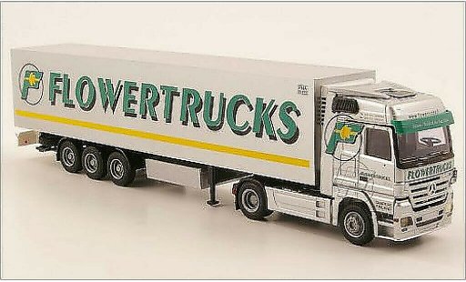 Mercedes Actros Base 1/87 AWM MP2 LH/Aerop. Flowertrucks Kuhl-KSZ coche miniatura