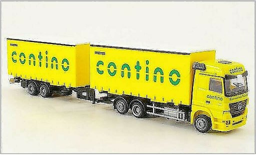 Mercedes Actros Base 1/87 AWM MP3 contino Jumbo-K-HZ coche miniatura
