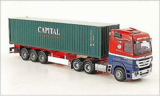 Mercedes Actros Base 1/87 AWM MP3 ERA Transport Container-SZ coche miniatura
