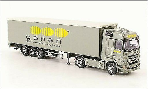 Mercedes Actros Base 1/87 AWM MP3 genan Schubboden-SZ coche miniatura