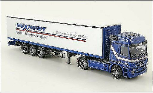 Mercedes Actros Base 1/87 AWM MP3 L Buxhoid G-KSZ coche miniatura