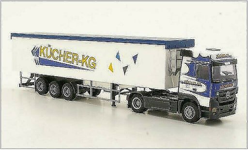 Mercedes Actros Base 1/87 AWM MP3 LH Kucher-KG (A) coche miniatura