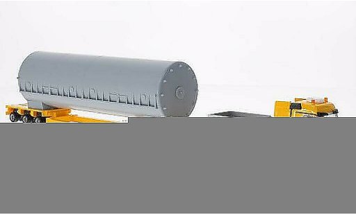 Mercedes Actros Base 1/87 Herpa MP3 Max Bogl Tieflade-SZ con Ladung Kessel coche miniatura
