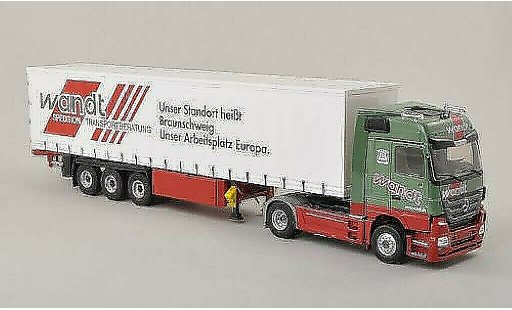 Mercedes Actros Base 1/43 Eligor MP3 Spedition Wandt Gardinenplanen-Sattelzug limitada Auflage 99 pieza coche miniatura