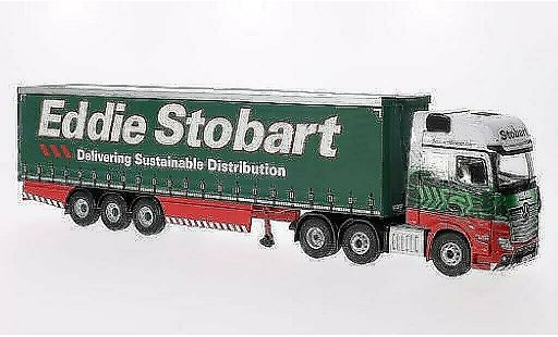 Mercedes Actros Base 1/50 Corgi (MP4) Eddie Stobart Gardinenplanen-SZ coche miniatura