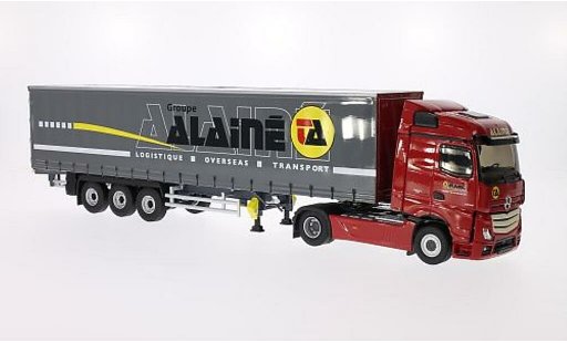 Mercedes Actros Base 1/43 Eligor MP4 Groupe Alaine Gardinenplanen-SZ coche miniatura
