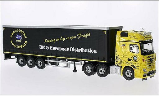 Mercedes Actros Base 1/50 Corgi MP4 RHD Caledonian Logistics coche miniatura