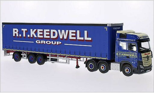 Mercedes Actros Base 1/50 Corgi MP4 RHD R.T. Keedwell Group coche miniatura