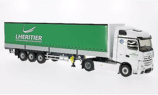 Mercedes Actros Base 1/43 Eligor MP4 Steamspace Transports Lheritier Gardinenplanen-SZ coche miniatura