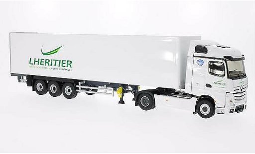 Mercedes Actros Base 1/43 Eligor MP4 Steamspace Transports Lheritier maletero-SZ coche miniatura