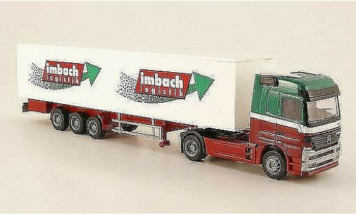 Mercedes Actros Base 1/87 Rietze Sattelzug Imbach Logistik - Schachen coche miniatura