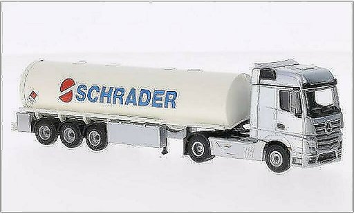Mercedes Actros Base 1/87 Schuco Schrader coche miniatura