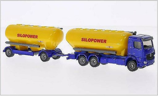 Mercedes Actros Base 1/87 Siku Silopower coche miniatura