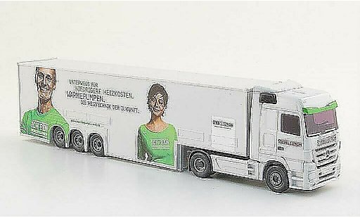Mercedes Actros Base 1/87 Wiking Stiebel Eltron Grossauflieger coche miniatura