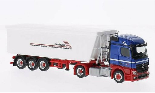 Mercedes Actros Streamspace 1/87 Herpa 2.3 Stoffel-Liner-SZ Riwatrans coche miniatura