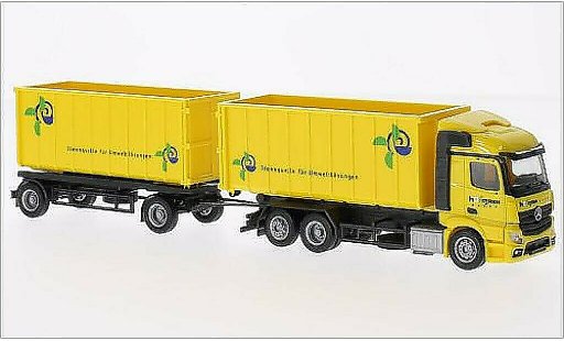 Mercedes Actros Streamspace 1/87 Herpa Hofmann denkt 2011 coche miniatura