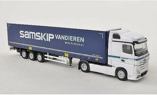 Mercedes Actros Streamspace 1/87 Herpa Samskip/Van Dieren Gardinenplanen-SZ (NL) coche miniatura