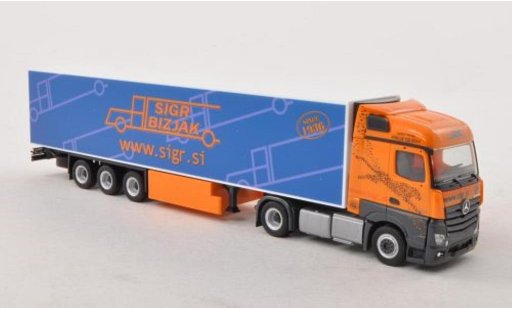 Mercedes Actros Streamspace 1/87 Herpa Sigr Bizjak (SI) Kuhlmaletero-SZ coche miniatura