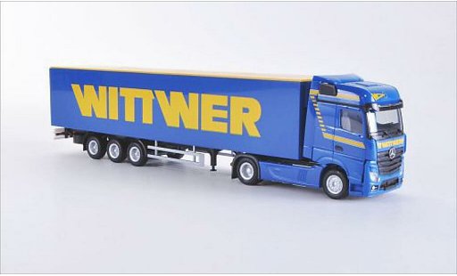 Mercedes Actros Base 1/87 Herpa Wittwer coche miniatura