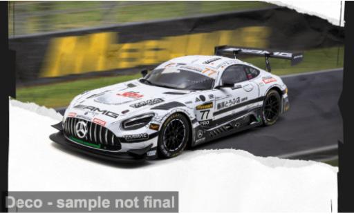 Coche miniatura Mercedes AMG GT GTR3 weiss/Dekor 12h Bathurst 2026 Craft-Bamboo Racing #77 R.Aron 1/18 Tarmac Works