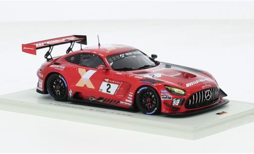 Mercedes AMG GT 1/43, Spark Spark 3 24h Nürburgring 2023 AMG Team GetSpeed #2 A.Christodoulou/M.Götz 1:43 coche miniatura