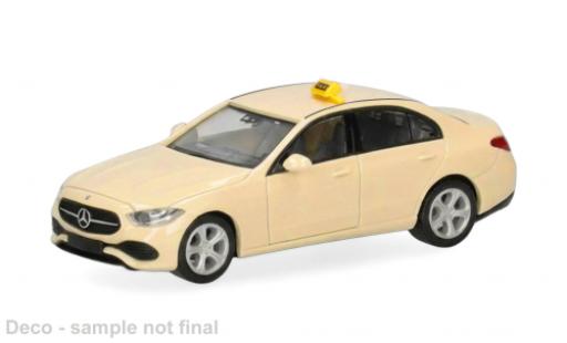 Coche miniatura Mercedes Classe C Taxi 1/87 Herpa