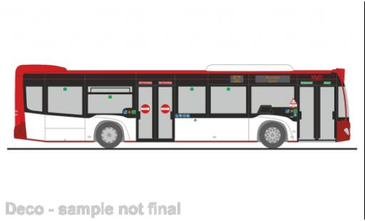 Coche miniatura Mercedes Citaro 1/87 Rietze 15 MVG Lüden 1:87 Mercedes Citaro 1/87 Rietze 15 MVG Lüden 1:87 coche miniatura