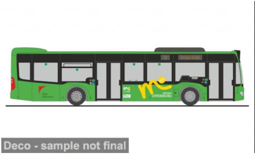 Coche miniatura Mercedes Citaro 2015 Stadtbus Offenburg 1/87 Rietze